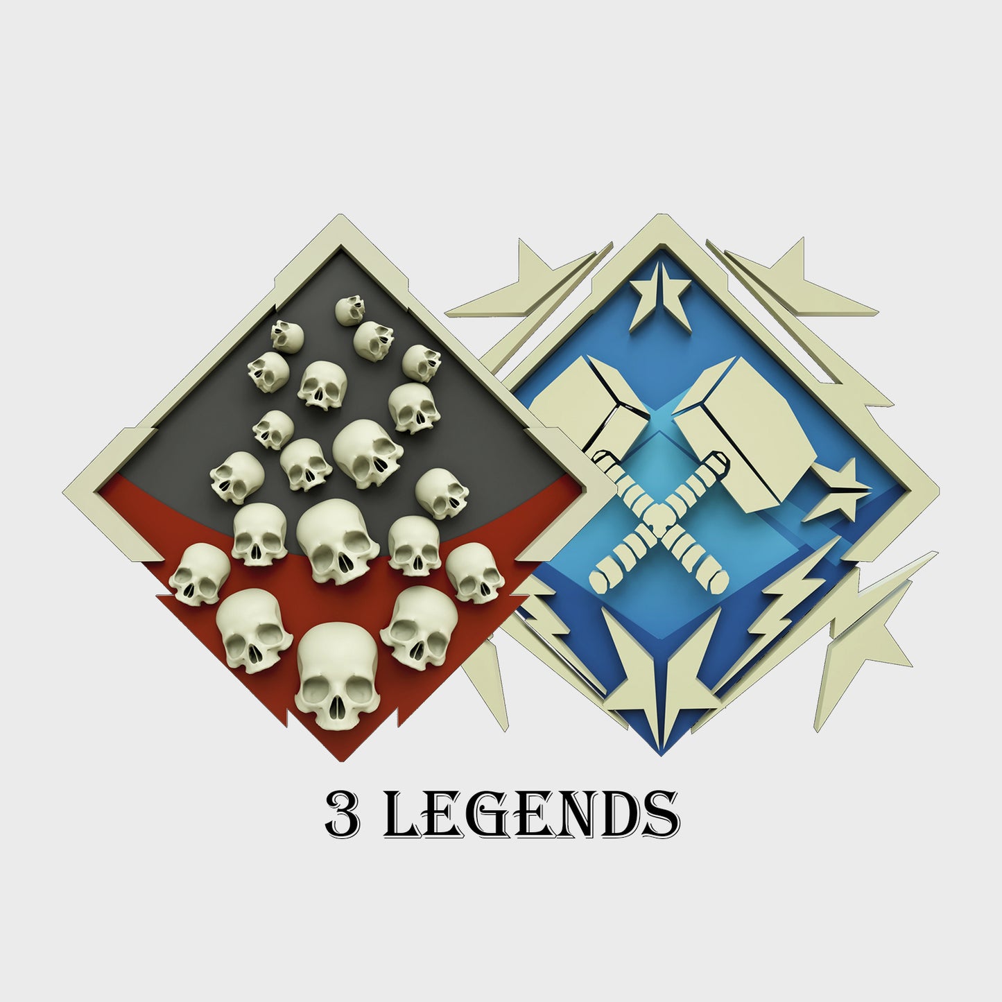 20 Kill + 4k Damage - 3 Legends